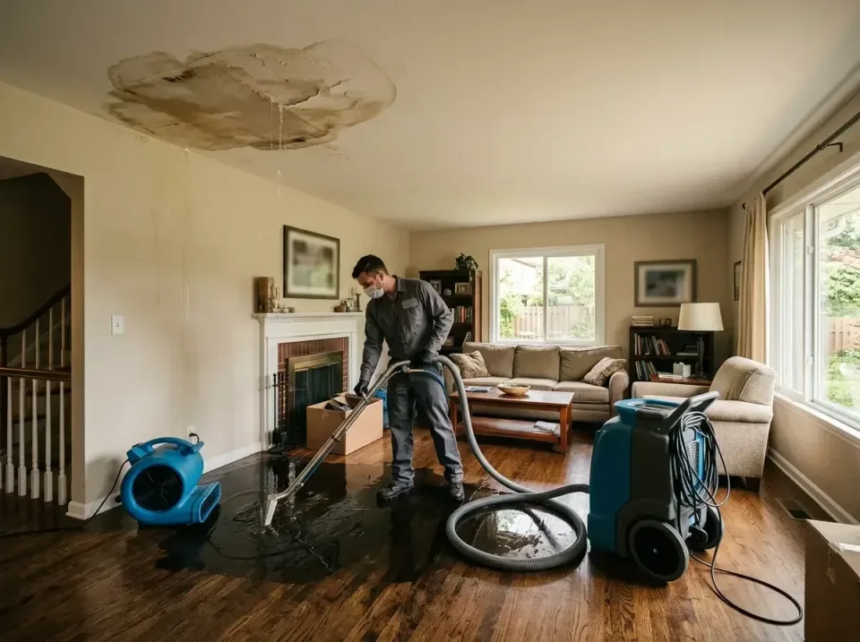attic-pipe-burst-ceiling-drip-008 — frequently asked questions, Water Damage Restoration & Carpet Care in Ossian, IN